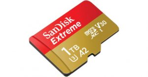 SanDisk Extreme 1TB microSD card